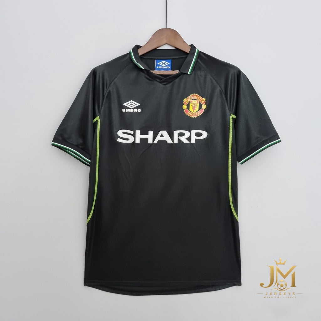 Manchester United Treble 3Rd Kit Retro Jersey 1998