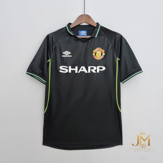 Manchester United Treble 3Rd Kit Retro Jersey 1998