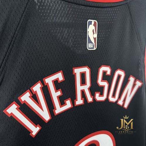 76Ers Retro Black #3 Iverson