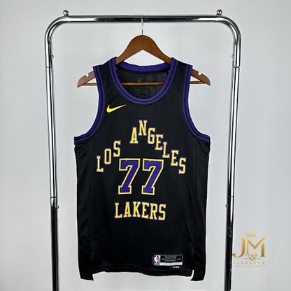 Lakers City Edition #77 Doncic