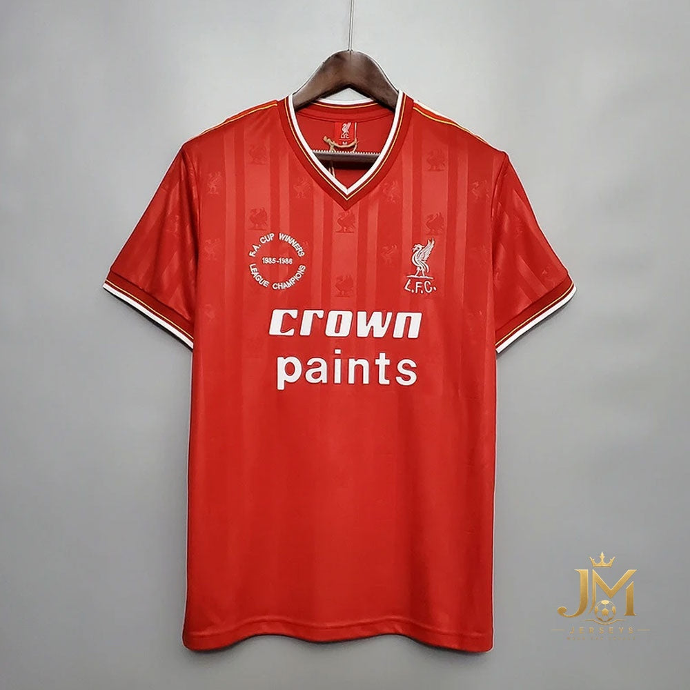 Liverpool Fa Cup Winner League Champs Retro Jersey Home