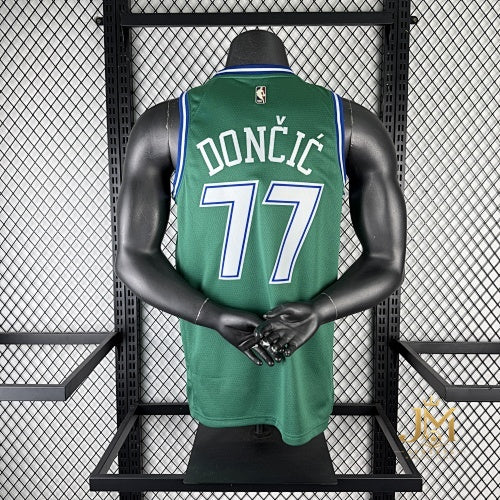 Mavericks Retro Green #77 Doncic