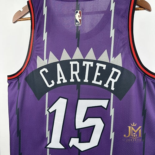 Raptors Retro Purple #15 Carter
