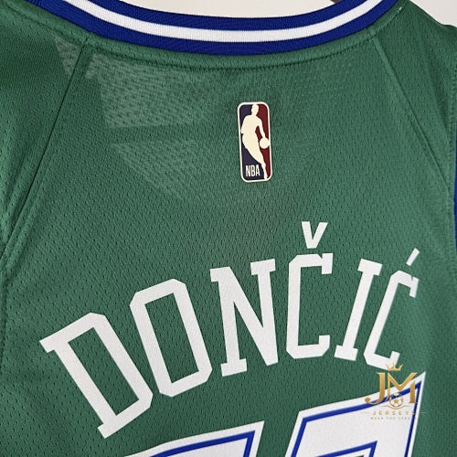 Mavericks Retro Green #77 Doncic