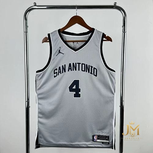 Spurs Limited Gray #4 Fox