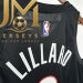 Trail Blazers Away Black #0 Lillard #2