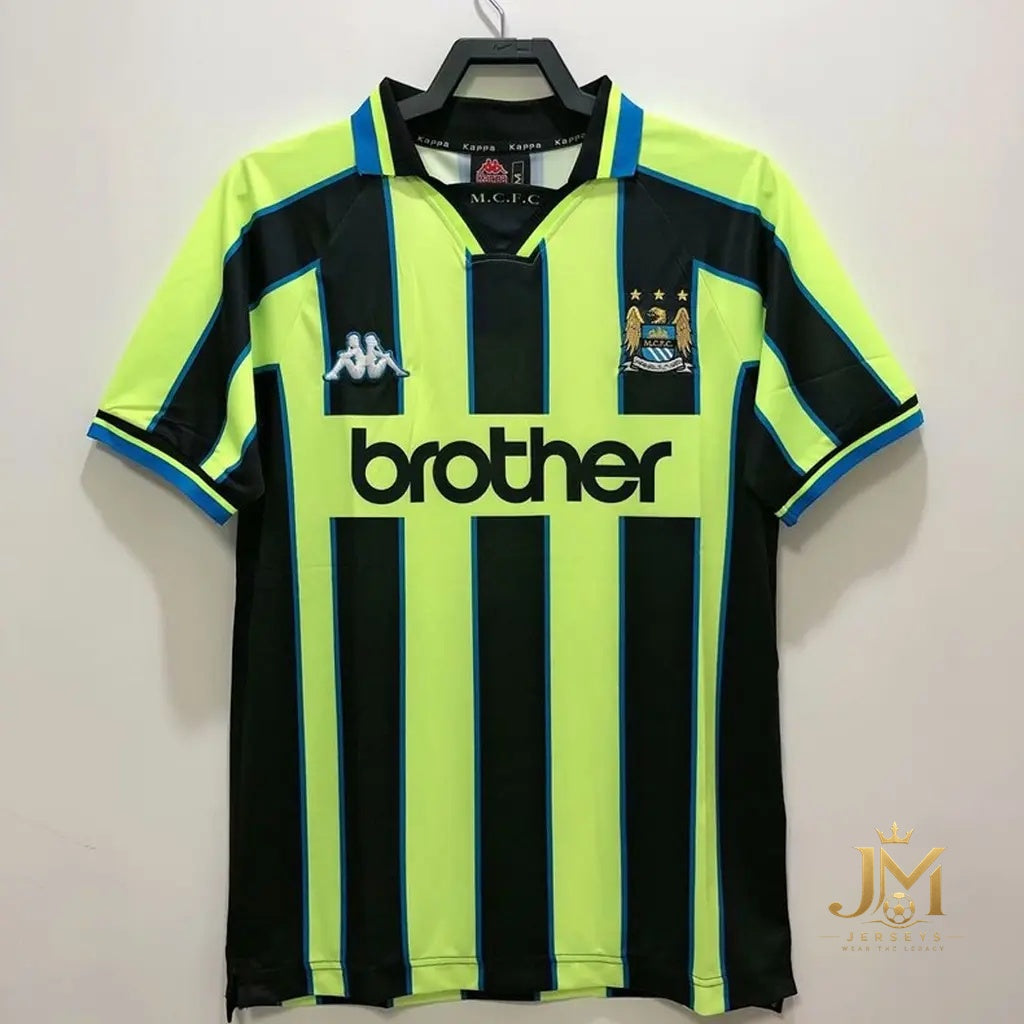 Man City Away Retro Shirt Vintage 1998 99