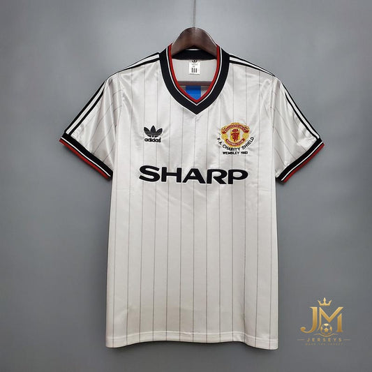 Manchester United Away Retro Jersey 1983 1984