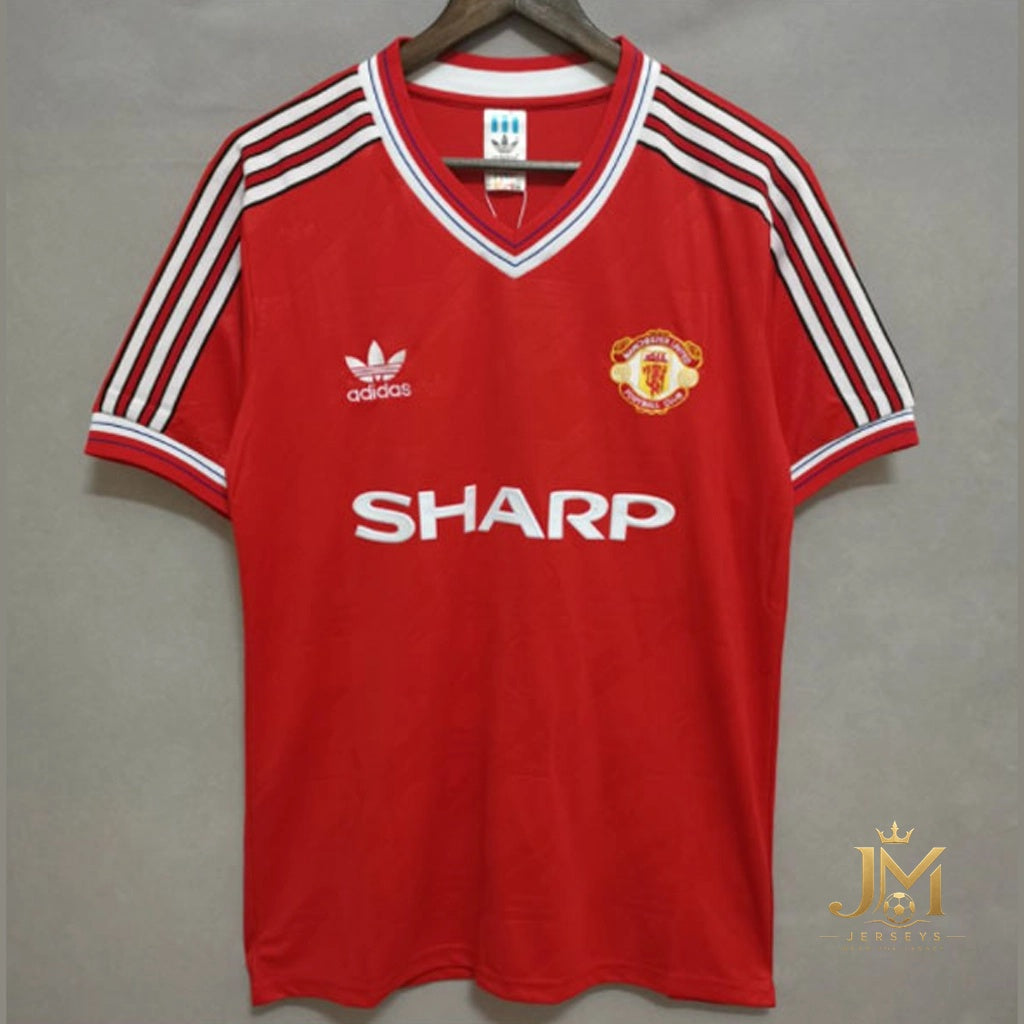 Manchester United Home Vintage Jersey 1986