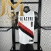 Trail Blazers Home White #8 Achiuwa