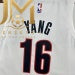 Trail Blazers Home White #16 Johnsen