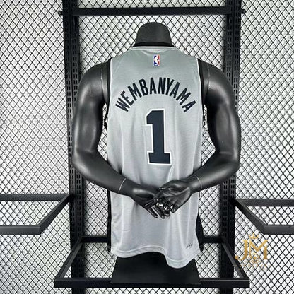 Spurs Limited Gray #1 Wembanyama