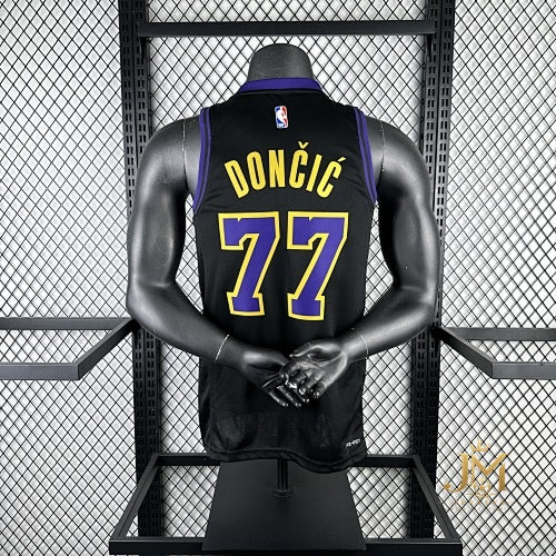 Lakers City Edition #77 Doncic