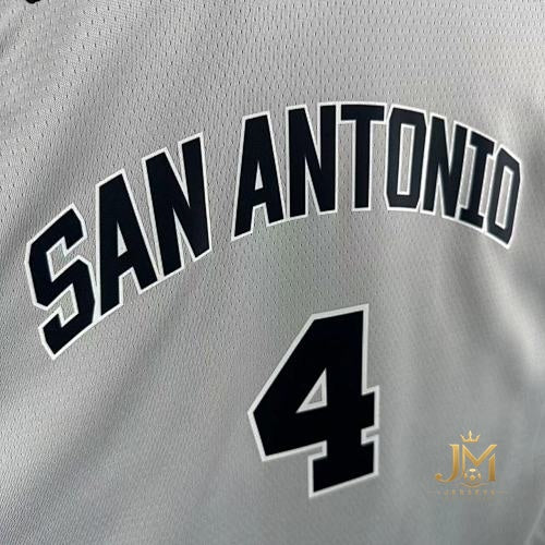 Spurs Limited Gray #4 Fox