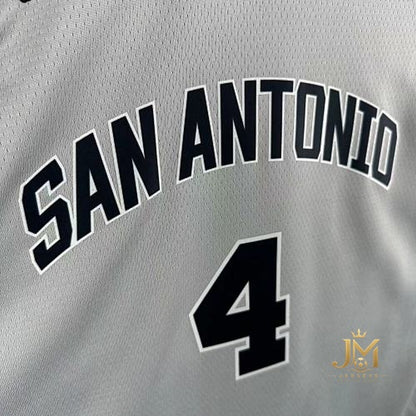 Spurs Limited Gray #4 Fox
