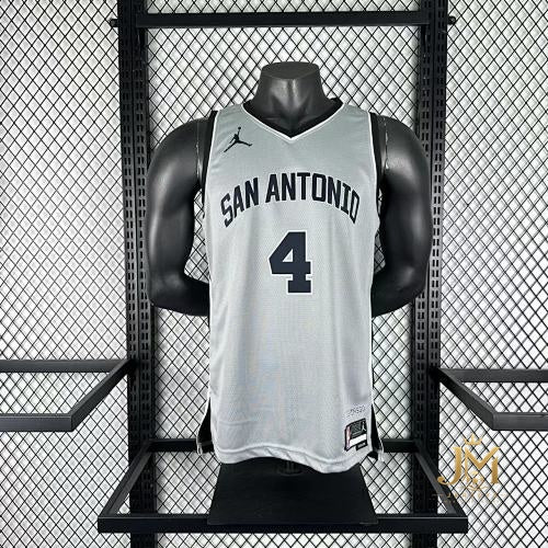 Spurs Limited Gray #4 Fox