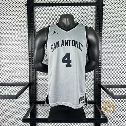 Spurs Limited Gray #4 Fox