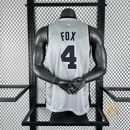 Spurs Limited Gray #4 Fox