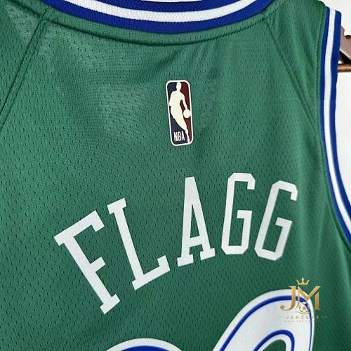 Mavericks Retro Green #32 Flagg