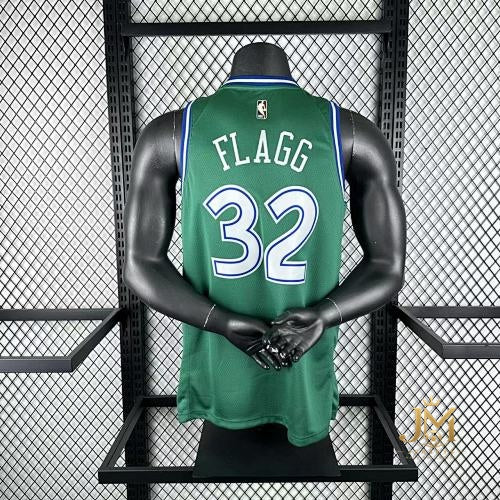 Mavericks Retro Green #32 Flagg