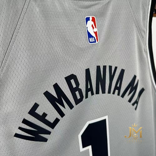 Spurs Limited Gray #1 Wembanyama