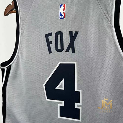 Spurs Limited Gray #4 Fox