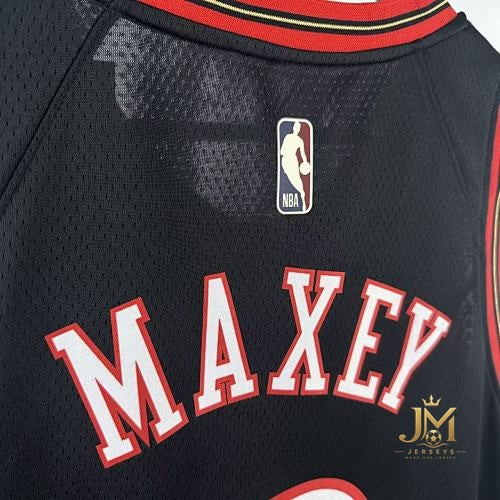 76Ers Retro Black #0 Maxey