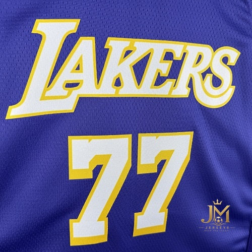 Lakers Jumpman #77 Doncic