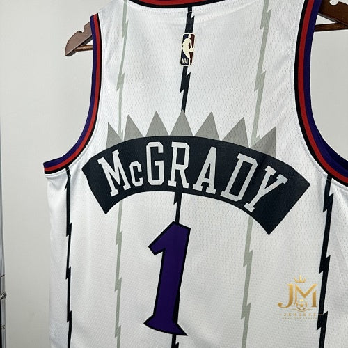 Raptors Retro White #1 McGrady