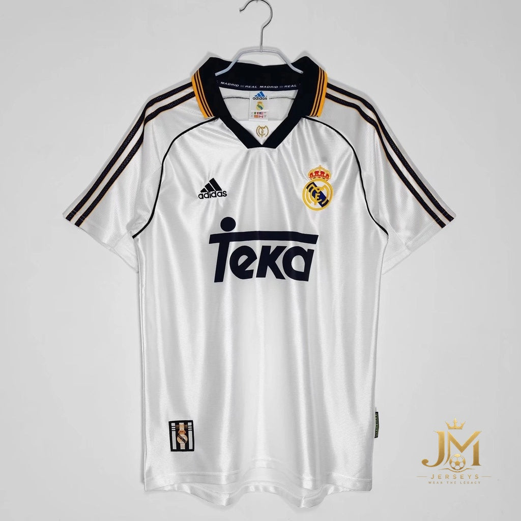 Real Madrid Retro Jersey Home 1999