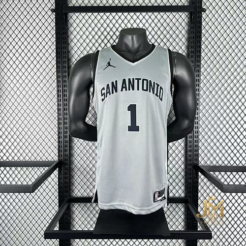 Spurs Limited Gray #1 Wembanyama