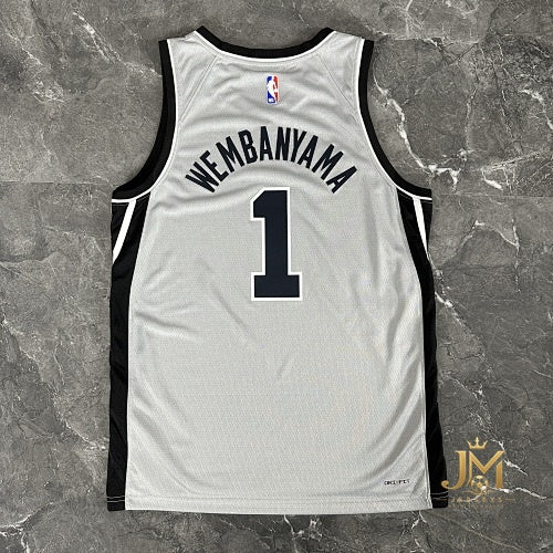 Spurs Limited Gray #1 Wembanyama