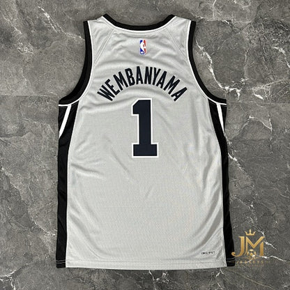 Spurs Limited Gray #1 Wembanyama