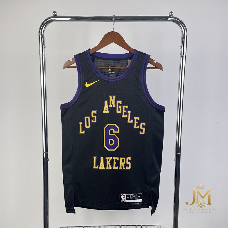 Lakers City Edition #6 LeBron James