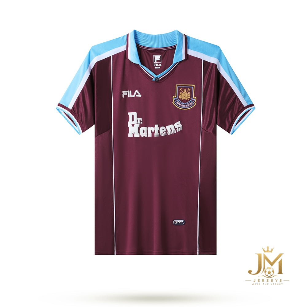 West Ham United Retro 1999 Home