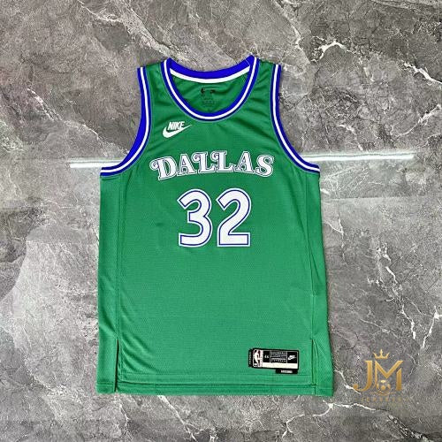 Mavericks Retro Green #32 Flagg