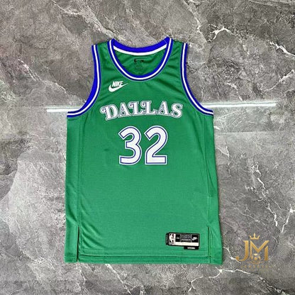 Mavericks Retro Green #32 Flagg