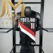 Trail Blazers Away Black #0 Lillard