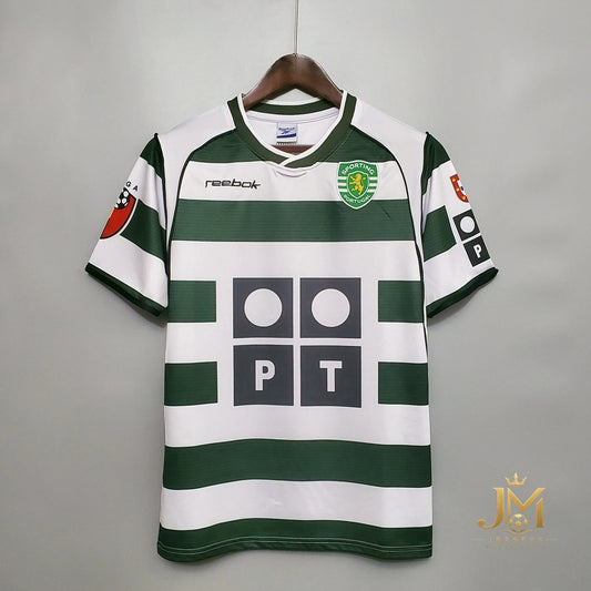 Sporting Lisbon C Ronaldo 2003 Home Retro Kit
