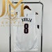 Trail Blazers Home White #8 Achiuwa