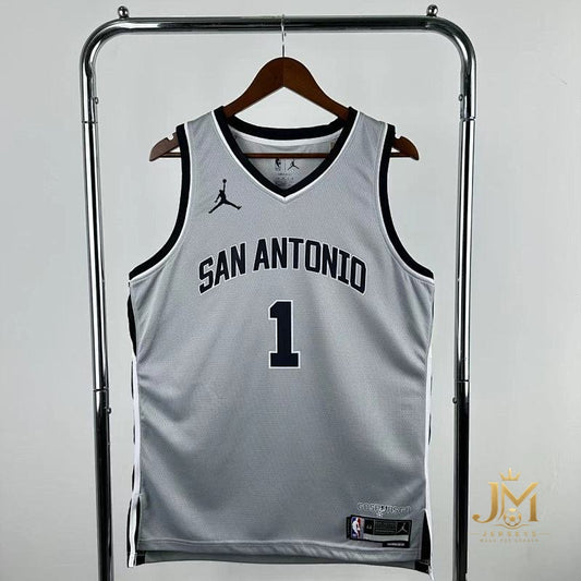 Spurs Limited Gray #1 Wembanyama