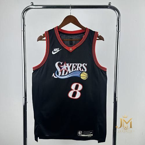 76Ers Retro Black #8 George