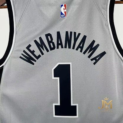 Spurs Limited Gray #1 Wembanyama