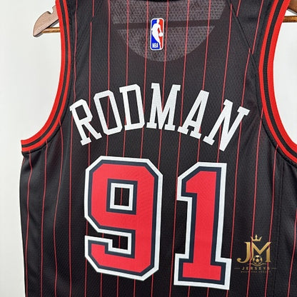 Bulls Jumpman #91 Rodman
