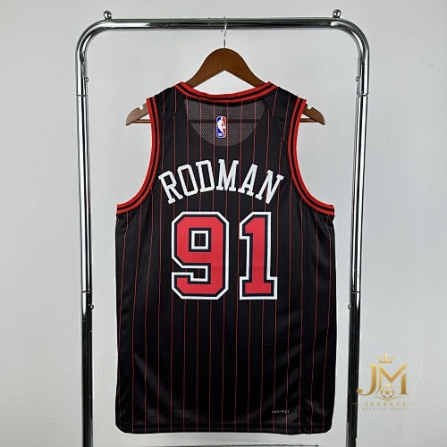 Bulls Jumpman #91 Rodman