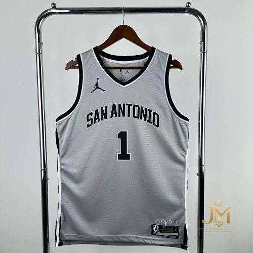 Spurs Limited Gray #1 Wembanyama