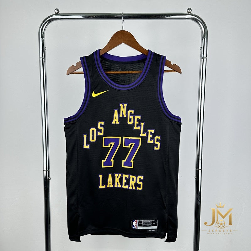 Lakers City Edition #77 Doncic