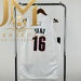 Trail Blazers Home White #16 Johnsen